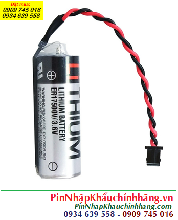 Toshiba ER17500V (chuẩn Châu Âu EU), Pin PLC Omron CS1W-BAT01 A2700mAh 3.6v (NHẬT)